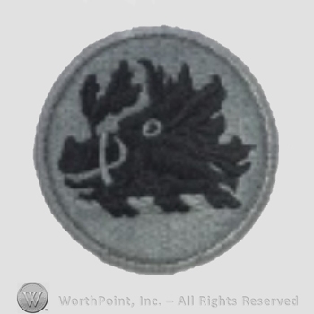 US Army Shoulder Sleeve Insignia: Georgia State Area Command.