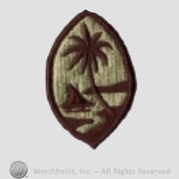 US Army Shoulder Sleeve Insignia: Guam Territorial Command.