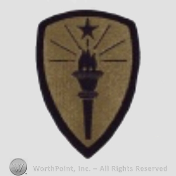 US Army Shoulder Sleeve Insignia: Indiana State Area Command.