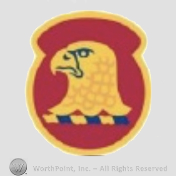 US Army Shoulder Sleeve Insignia: Iowa State Area Command.