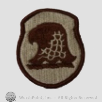 US Army Shoulder Sleeve Insignia: Iowa State Area Command.