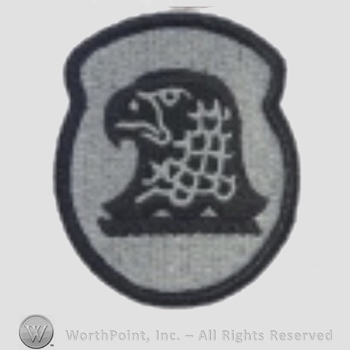 US Army Shoulder Sleeve Insignia: Iowa State Area Command.