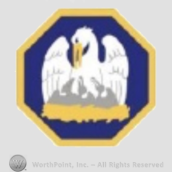 US Army Shoulder Sleeve Insignia: Louisiana State Area Command.
