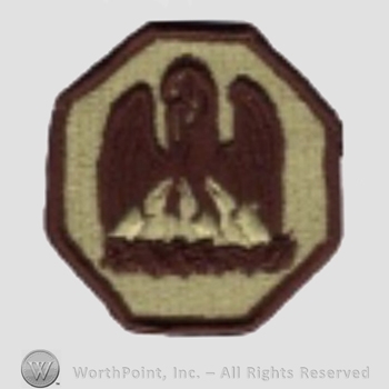 US Army Shoulder Sleeve Insignia: Louisiana State Area Command.
