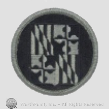US Army Shoulder Sleeve Insignia: Maryland State Area Command.
