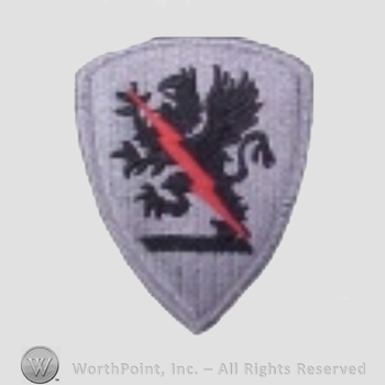 US Army Shoulder Sleeve Insignia: Michigan Volunteer Defense Force.