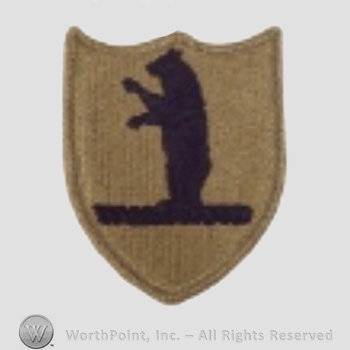 US Army Shoulder Sleeve Insignia: Missouri State Army Command.