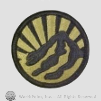 US Army Shoulder Sleeve Insignia: Montana State Area Command.