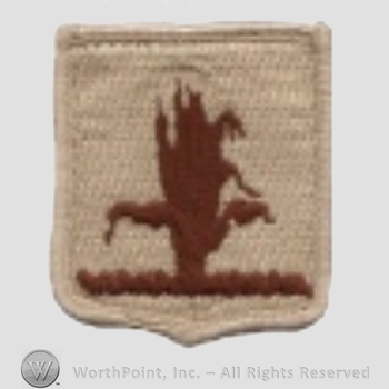 US Army Shoulder Sleeve Insignia: Nebraska State Area Command.