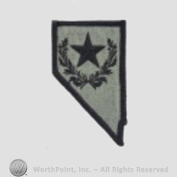 US Army Shoulder Sleeve Insignia: Nevada State Area Command.