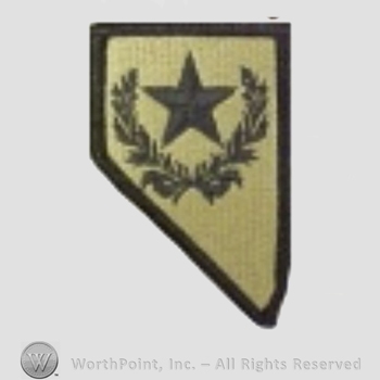 US Army Shoulder Sleeve Insignia: Nevada State Area Command.
