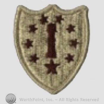 US Army Shoulder Sleeve Insignia: New Hampshire State Area Command.