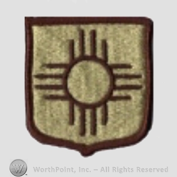 US Army Shoulder Sleeve Insignia: Mexico Area Command.