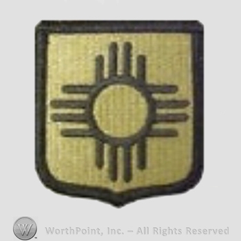 US Army Shoulder Sleeve Insignia: Mexico Area Command.