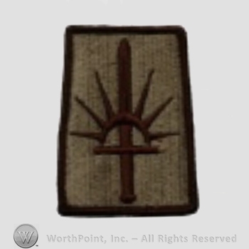 US Army Shoulder Sleeve Insignia: New York Area Command.