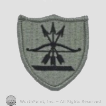 US Army Shoulder Sleeve Insignia: North Dakota State Area Command.