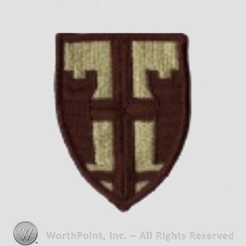 US Army Shoulder Sleeve Insignia: Puerto Rico Territorial Command.