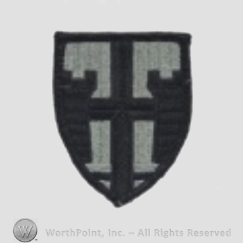 US Army Shoulder Sleeve Insignia: Puerto Rico Territorial Command.