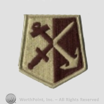US Army Shoulder Sleeve Insignia: Rhode Island State Area Command.
