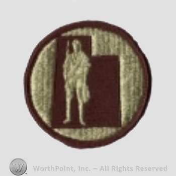 US Army Shoulder Sleeve Insignia: Utah State Area Command.