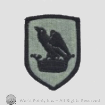US Army Shoulder Sleeve Insignia: Washington State Area Command.