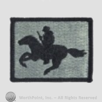 US Army Shoulder Sleeve Insignia: Wyoming State Area Command.