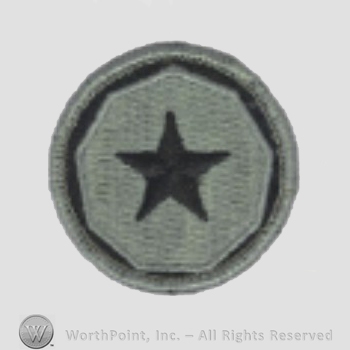 US Army Shoulder Sleeve Insignia: 9th Support Command.
