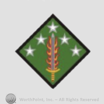 US Army Shoulder Sleeve Insignia: 20th Support Command.