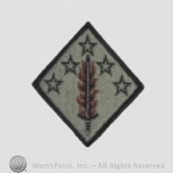 US Army Shoulder Sleeve Insignia: 20th Support Command.