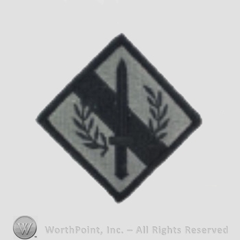 US Army Shoulder Sleeve Insignia: 201st Regional Support Group.