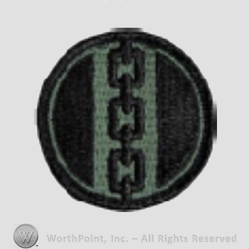 US Army Shoulder Sleeve Insignia: 301st  Support Group.