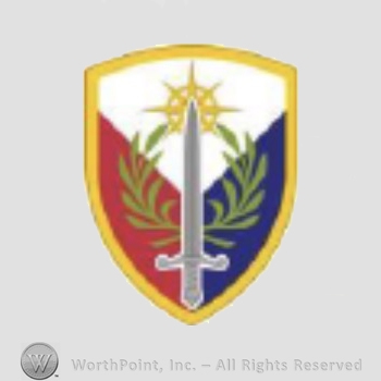 US Army Shoulder Sleeve Insignia: 408th  Support Brigade.