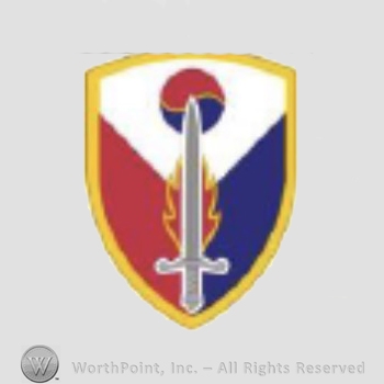 US Army Shoulder Sleeve Insignia: 411st  Support Brigade.