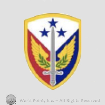 US Army Shoulder Sleeve Insignia: 412nd  Support Brigade.