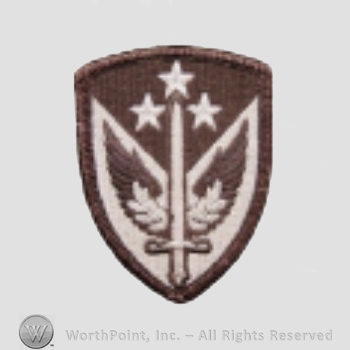 US Army Shoulder Sleeve Insignia: 412nd  Support Brigade.