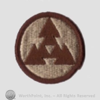 US Army Shoulder Sleeve Insignia: 3rd Sustainment Command.