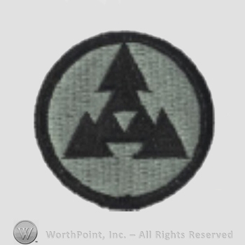 US Army Shoulder Sleeve Insignia: 3rd Sustainment Command.