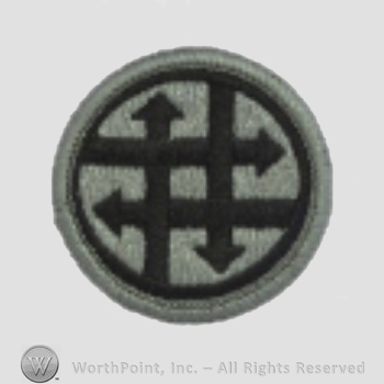 US Army Shoulder Sleeve Insignia: 4th Sustainment Command.
