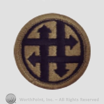 US Army Shoulder Sleeve Insignia: 4th Sustainment Command.