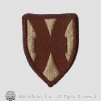 US Army Shoulder Sleeve Insignia: 21st Sustainment Command.