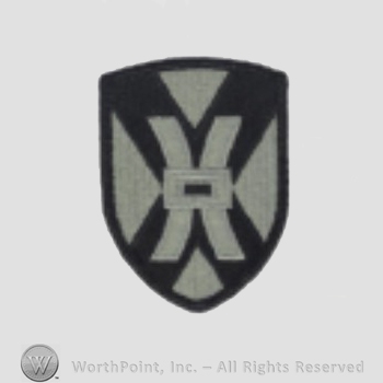 US Army Shoulder Sleeve Insignia: 135th Sustainment Command.