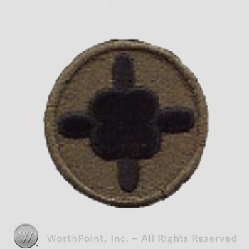 US Army Shoulder Sleeve Insignia: 184th Sustainment Command.