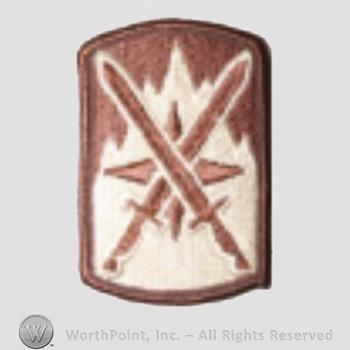 US Army Shoulder Sleeve Insignia: 10th Sustainment Brigade.