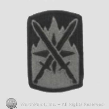 US Army Shoulder Sleeve Insignia: 10th Sustainment Brigade.