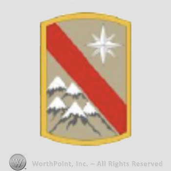 US Army Shoulder Sleeve Insignia: 43rd Sustainment Brigade.