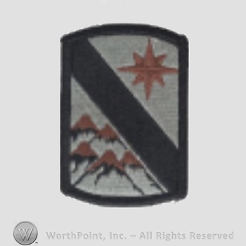 US Army Shoulder Sleeve Insignia: 43rd Sustainment Brigade.