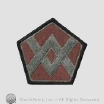 US Army Shoulder Sleeve Insignia: 55th Sustainment Brigade.