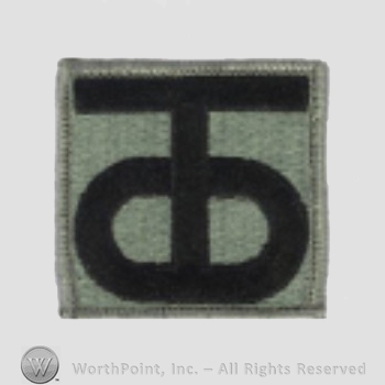 US Army Shoulder Sleeve Insignia: 90th Sustainment Brigade.