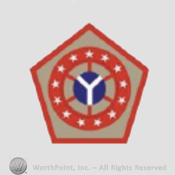 US Army Shoulder Sleeve Insignia: 108th Sustainment Brigade.