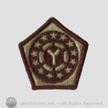 US Army Shoulder Sleeve Insignia: 108th Sustainment Brigade.